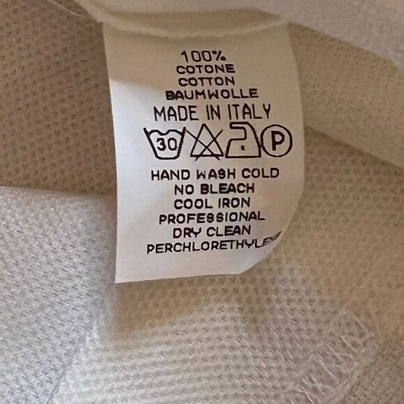 Gran Sasso Shirt 3XT Crew Neck Short Sleeve Italy T-shirt Lightweight Preppy - Picture 11 of 15